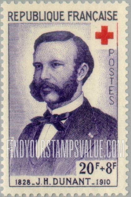 FindYourStampsValue: SEMI-POSTAL - J. H. Dunant
