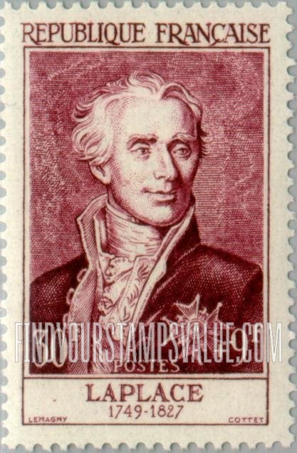 FindYourStampsValue: SEMI-POSTAL - Pierre S. de Laplace