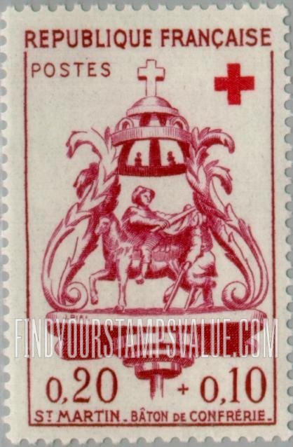 FindYourStampsValue: SEMI-POSTAL - Staff of the Brotherhood of St. Martin