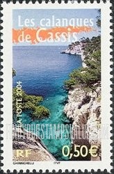 FindYourStampsValue: Aspects of Life in the French Regions Type of 2003: Creek, Cassis, vertical