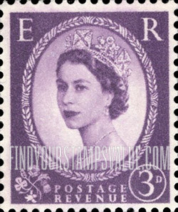 FindYourStampsValue: Great Britain (United Kingdom): Queen Elizabeth