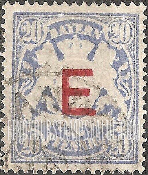 FindYourStampsValue: OFFICIAL - Coat of Arms: Regular Issue of 1888-1900 Overprinted in Red