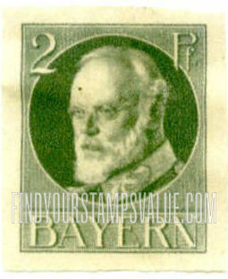 FindYourStampsValue: King Ludwig III: Ludwig III Types of 1914-20