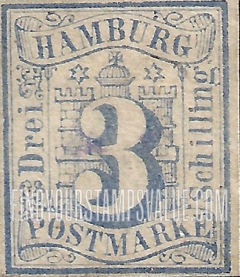FindYourStampsValue: Value Numeral on Arms