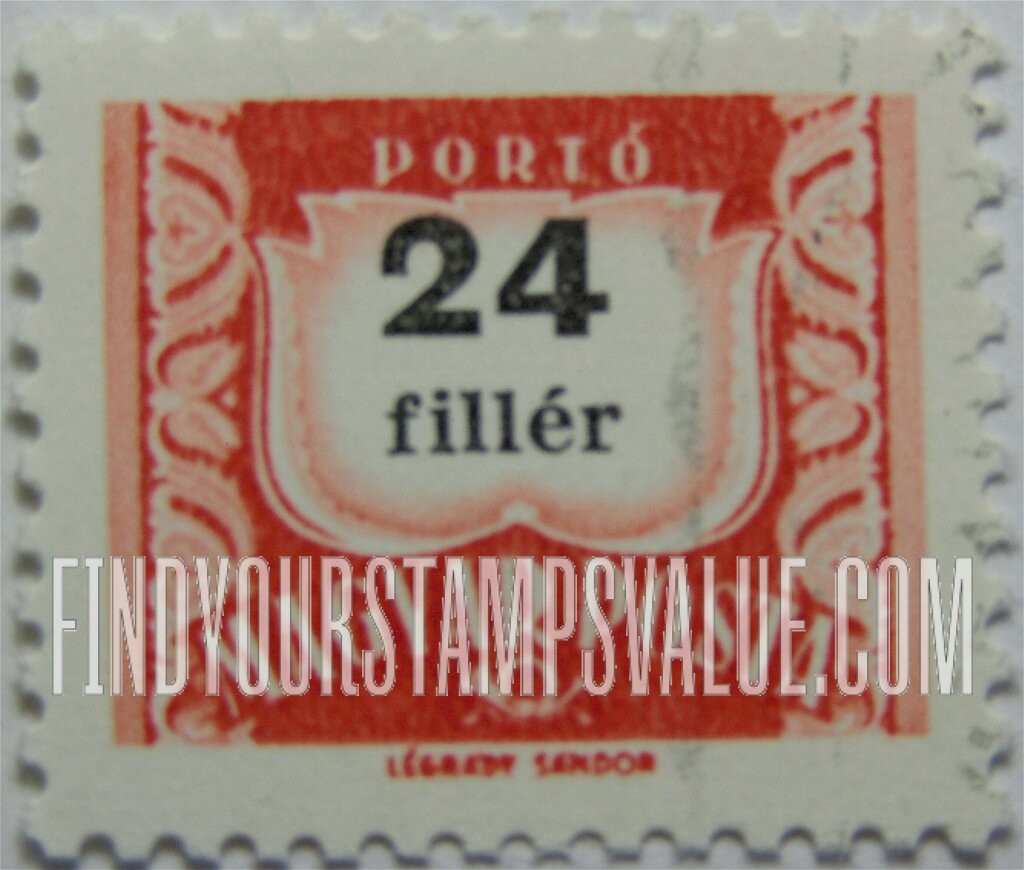 FindYourStampsValue: POSTAGE DUE STAMPS - Numeral value
