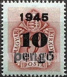 FindYourStampsValue: POSTAGE DUE STAMPS - Coat of Arms and Post Horn: Surcharged in Black