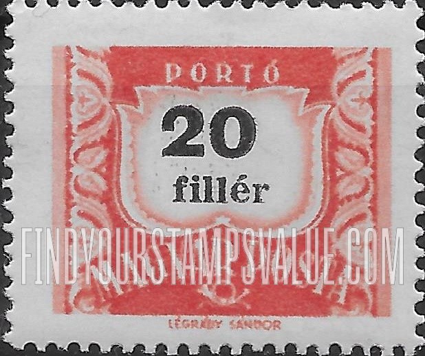 FindYourStampsValue: POSTAGE DUE STAMPS - Numeral value