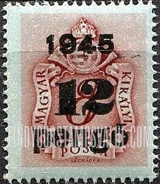 FindYourStampsValue: POSTAGE DUE STAMPS - Coat of Arms and Post Horn: Surcharged in Black