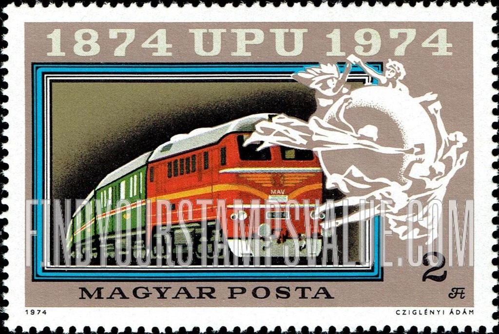 FindYourStampsValue: Mail train