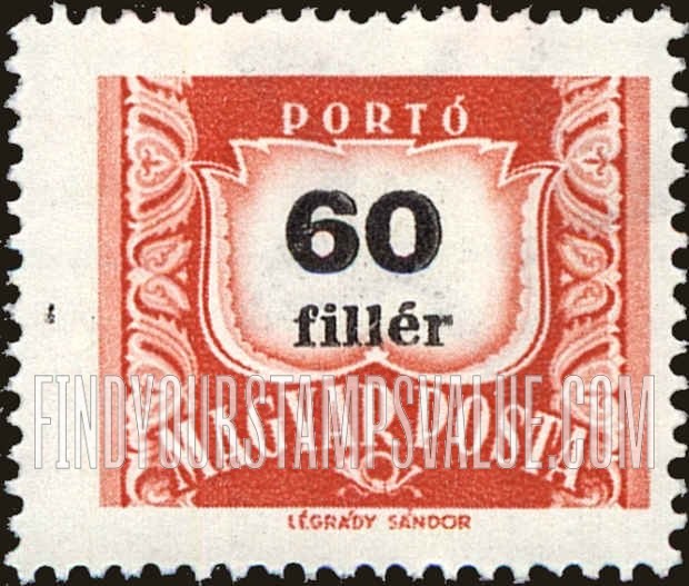 FindYourStampsValue: POSTAGE DUE STAMPS - Numeral value