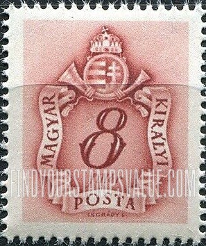 FindYourStampsValue: POSTAGE DUE STAMPS - Coat of Arms and Post Horn