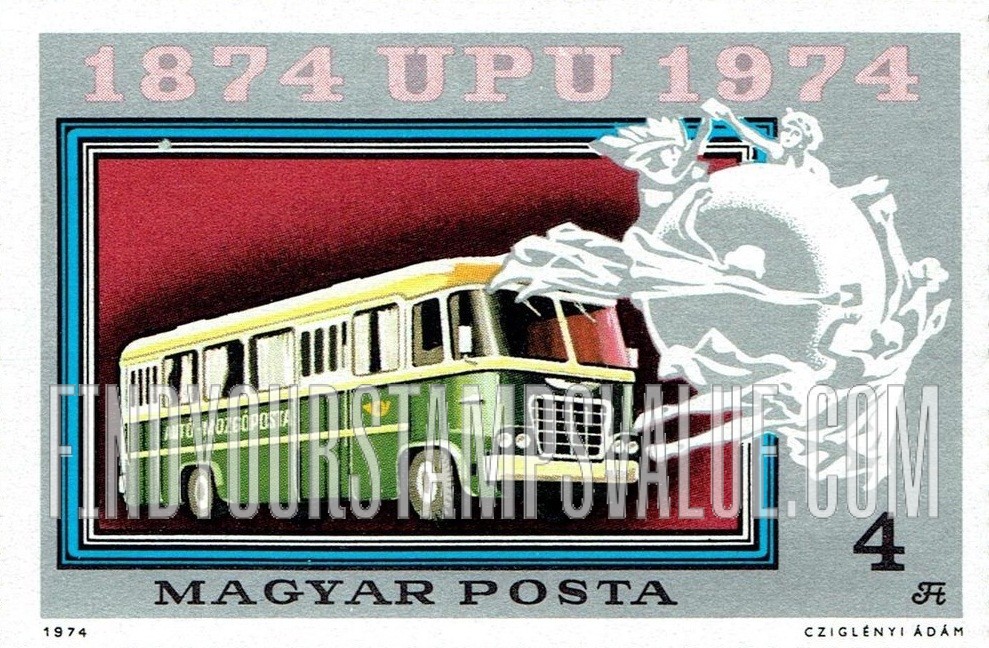 FindYourStampsValue: Mail bus