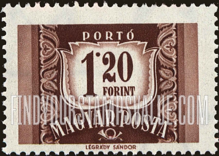 FindYourStampsValue: POSTAGE DUE STAMPS - Numeral value