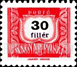 FindYourStampsValue: POSTAGE DUE STAMPS - Numeral value