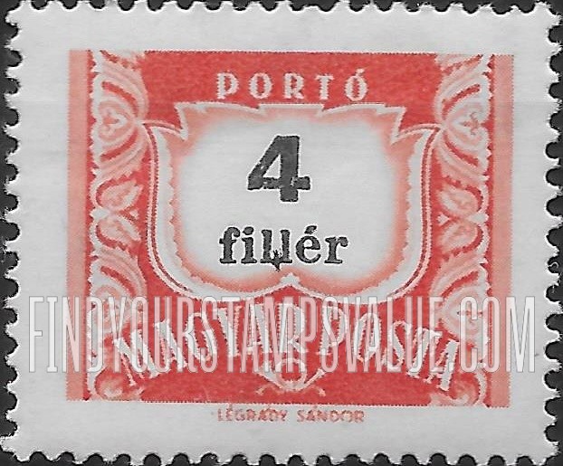 FindYourStampsValue: POSTAGE DUE STAMPS - Numeral value