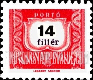 FindYourStampsValue: POSTAGE DUE STAMPS - Numeral value