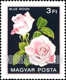 FindYourStampsValue: Roses: Blue Moon