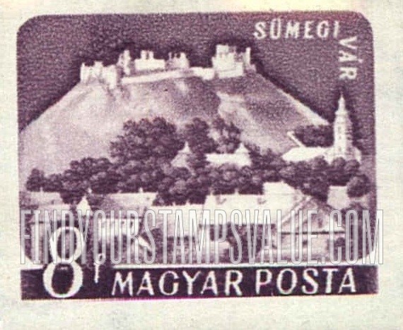 FindYourStampsValue: Castles: Sumeg Castle