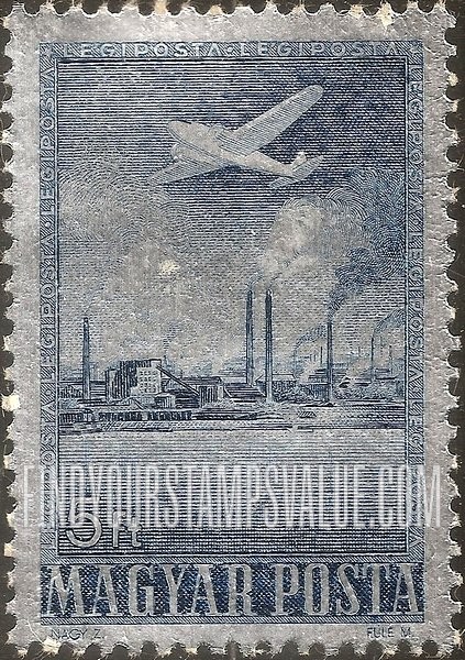 FindYourStampsValue: Matyas Rakosi Steel Mill, Csepel