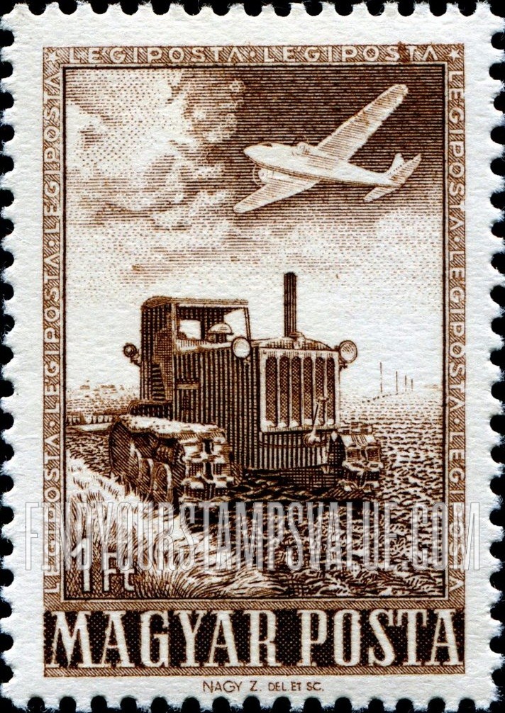 FindYourStampsValue: Stalinyec tractor