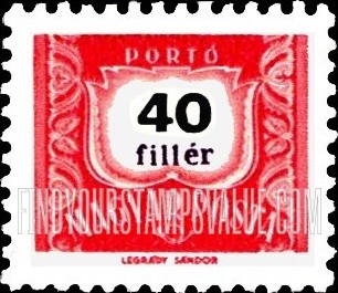 FindYourStampsValue: POSTAGE DUE STAMPS - Numeral value