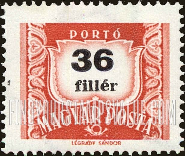 FindYourStampsValue: POSTAGE DUE STAMPS - Numeral value