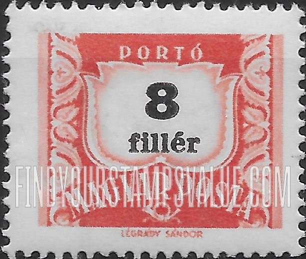 FindYourStampsValue: POSTAGE DUE STAMPS - Numeral value