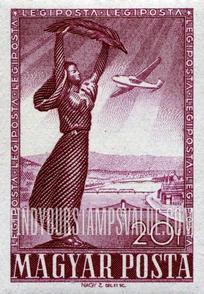 FindYourStampsValue: Statue of Liberty Statue of Liberty Budapest