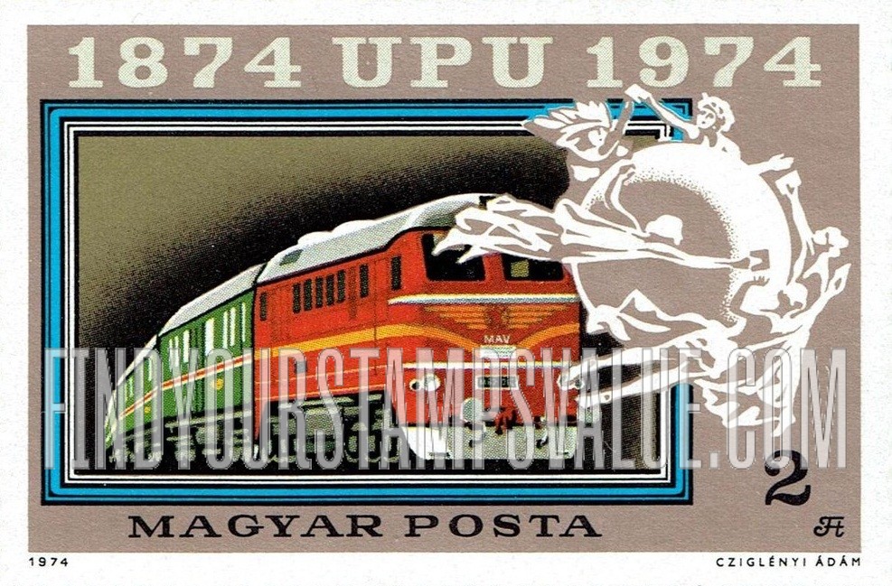 FindYourStampsValue: Mail train