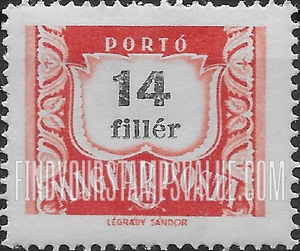 FindYourStampsValue: POSTAGE DUE STAMPS - Numeral value