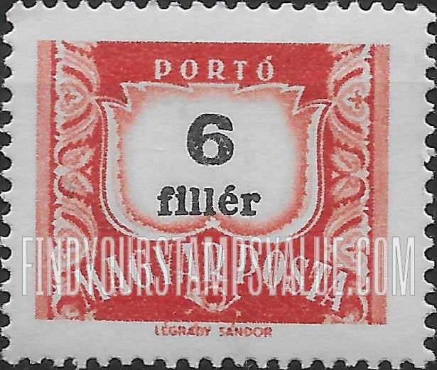 FindYourStampsValue: POSTAGE DUE STAMPS - Numeral value