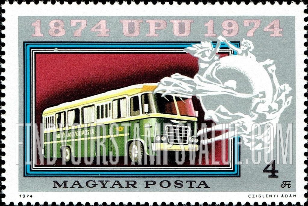 FindYourStampsValue: Mail bus