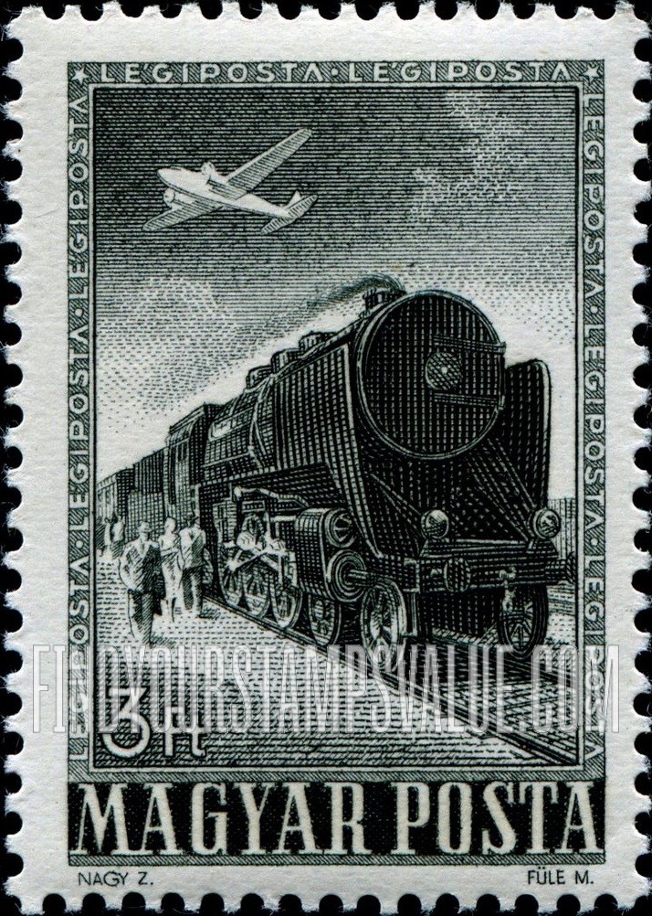 FindYourStampsValue: Passenger train