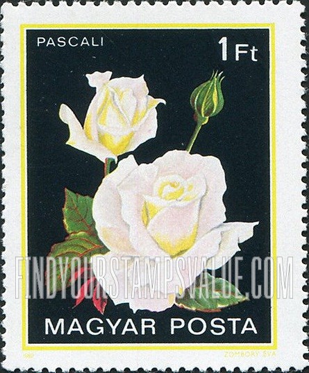 FindYourStampsValue: Roses: Pascali