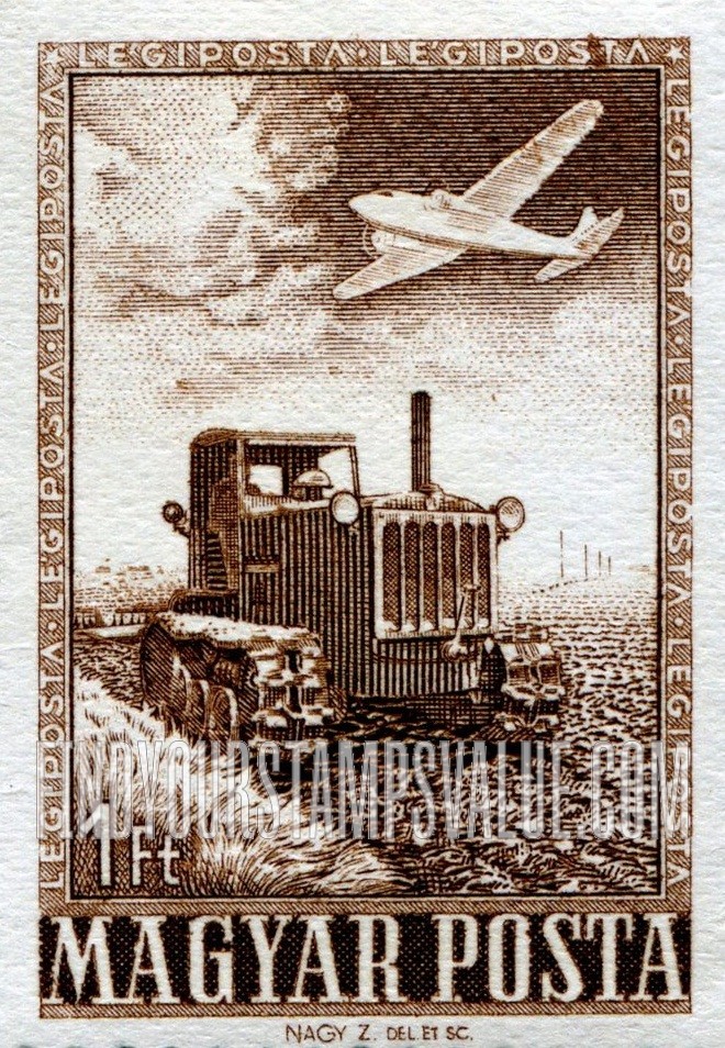 FindYourStampsValue: Stalinyec tractor