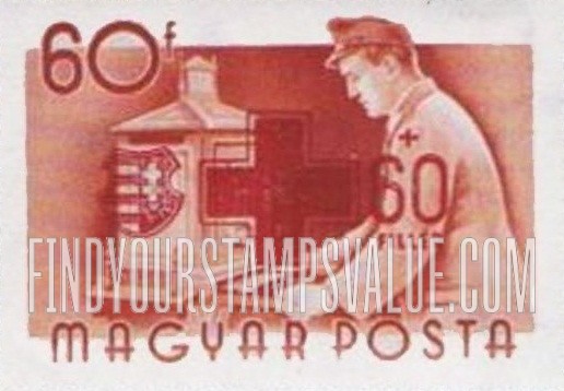 FindYourStampsValue: Stamps of 1955 Surcharged in Lake: Postman emptying mail box