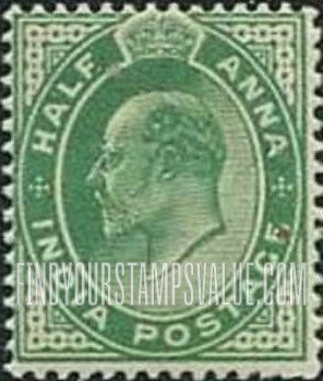 FindYourStampsValue: Empire: King Edward VII - साम्राज्य: राजा एडवर्ड सप्तम