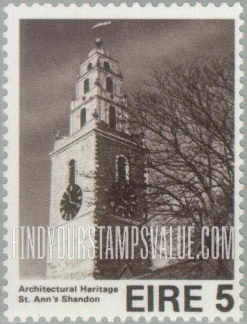 FindYourStampsValue: Clock Tower, Saint Ann’s Church, Shandon