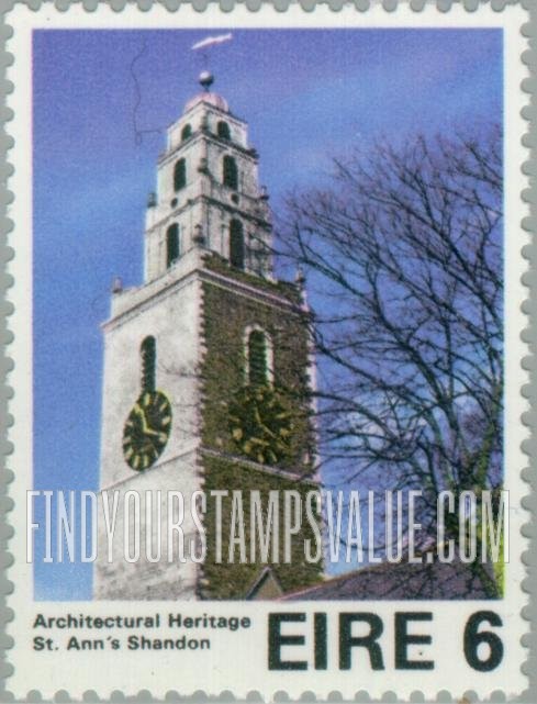 FindYourStampsValue: Clock Tower, Saint Ann’s Church, Shandon