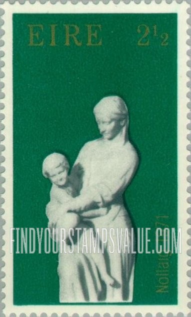 FindYourStampsValue: Madonna, by John Hughes, Loughrea Cathedral