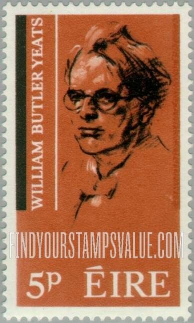 FindYourStampsValue: William Butler Yeats