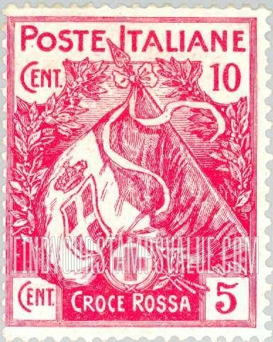 FindYourStampsValue: SEMI-POSTAL - Italian Flag
