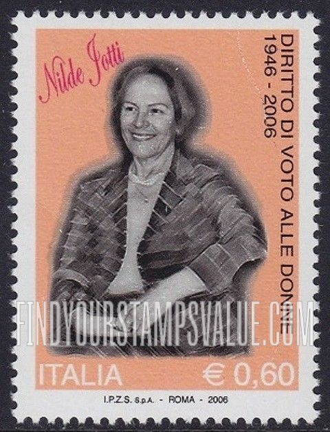 FindYourStampsValue: Woman Suffrage, 60th Anniversary