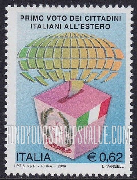 FindYourStampsValue: First Vote for Italian Citizens Abroad