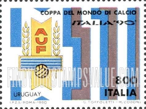 FindYourStampsValue: 1990 World Cup Soccer Championships, Italy: Netherlands