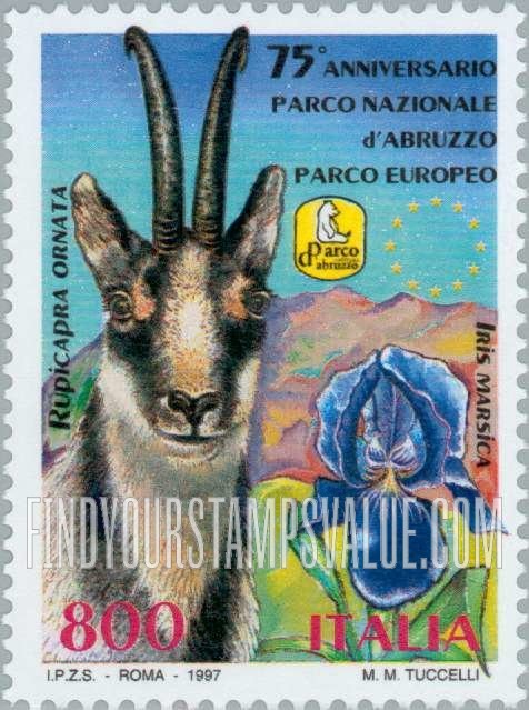 FindYourStampsValue: Abruzzo National Park, 75th Anniversary
