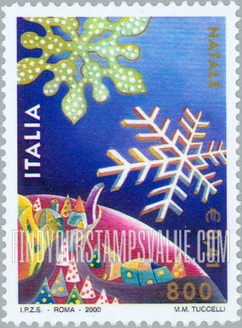 FindYourStampsValue: Christmas: Snowflakes