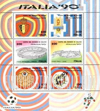 FindYourStampsValue: 1990 World Cup Soccer Championships, Italy
