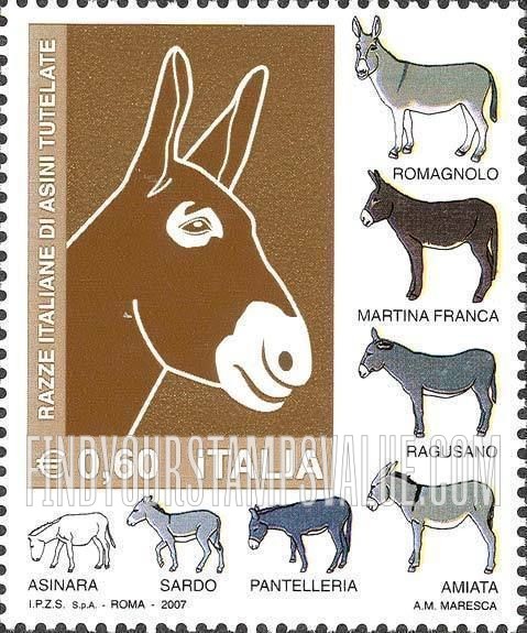 FindYourStampsValue: Protected Donkey Breeds