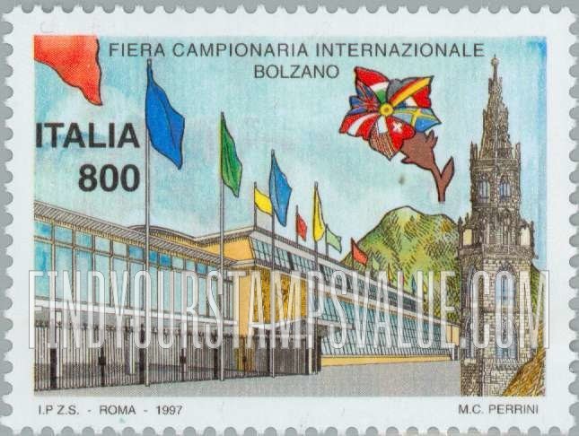 FindYourStampsValue: International Fair Bolzano